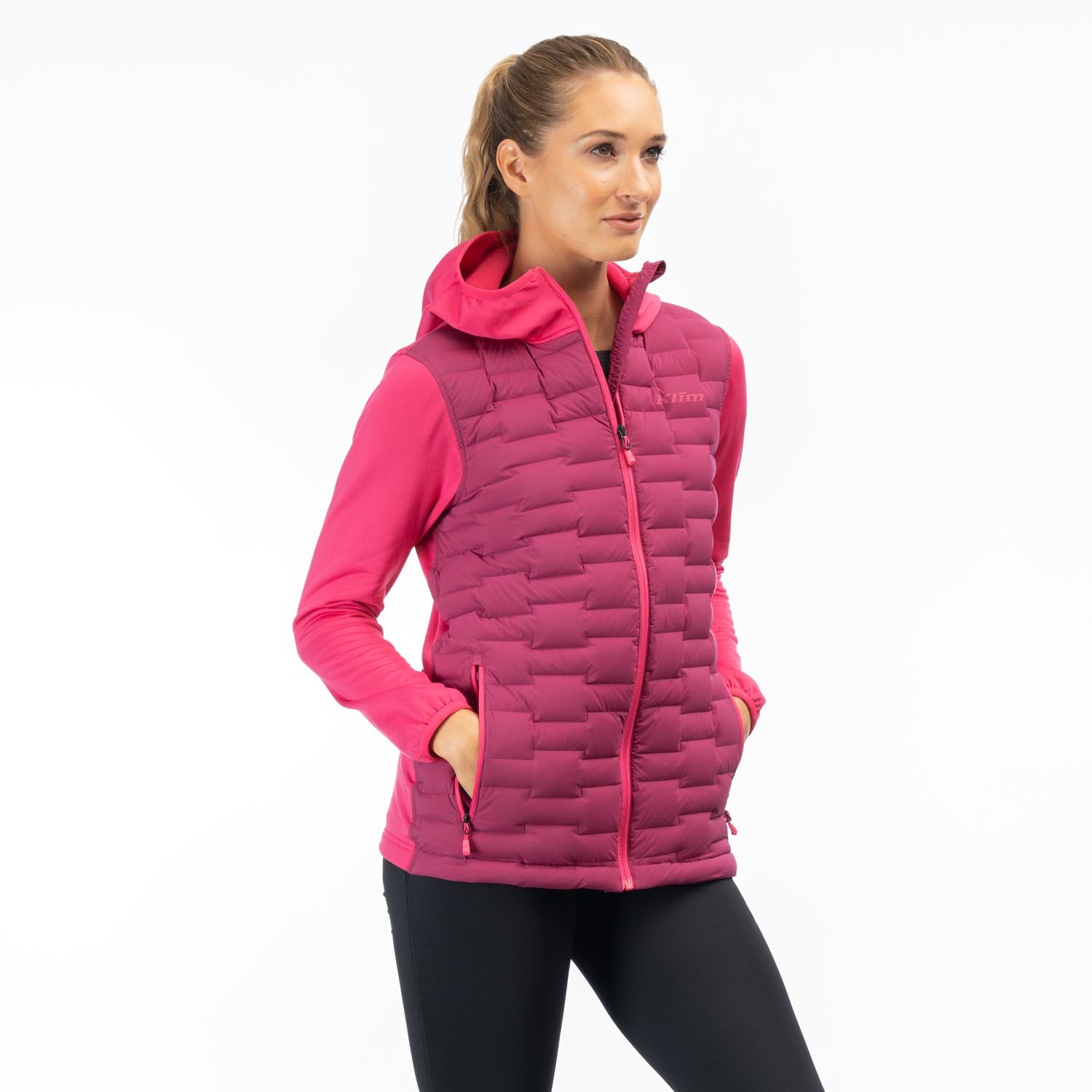 Luna Stretch Down Hybrid Hoodie