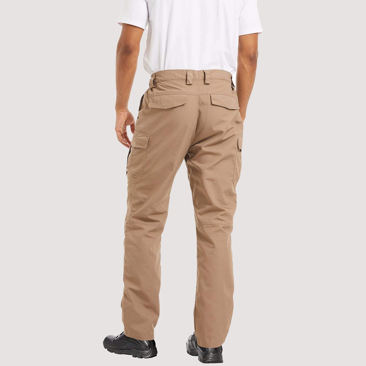 Men's Tactical 9 Pockets Ripstop, Water Repellent, Cargo Pants for Work, Hiking, Hunting pants