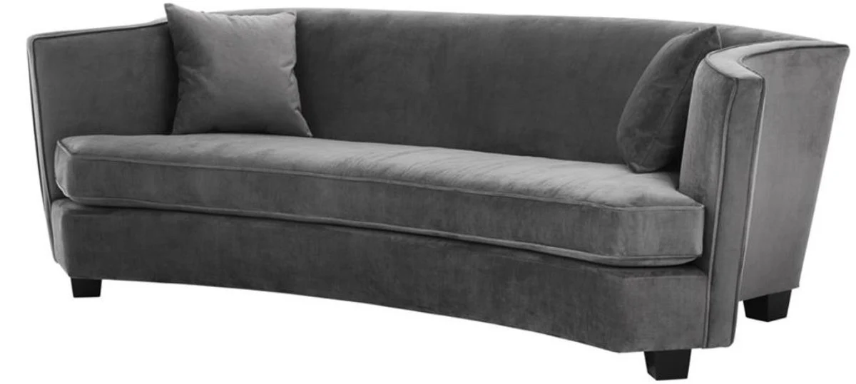 Casa Padrino sof¨¢ de lujo gris 226 x 110 x H. 74 cm - muebles de sala de lujo