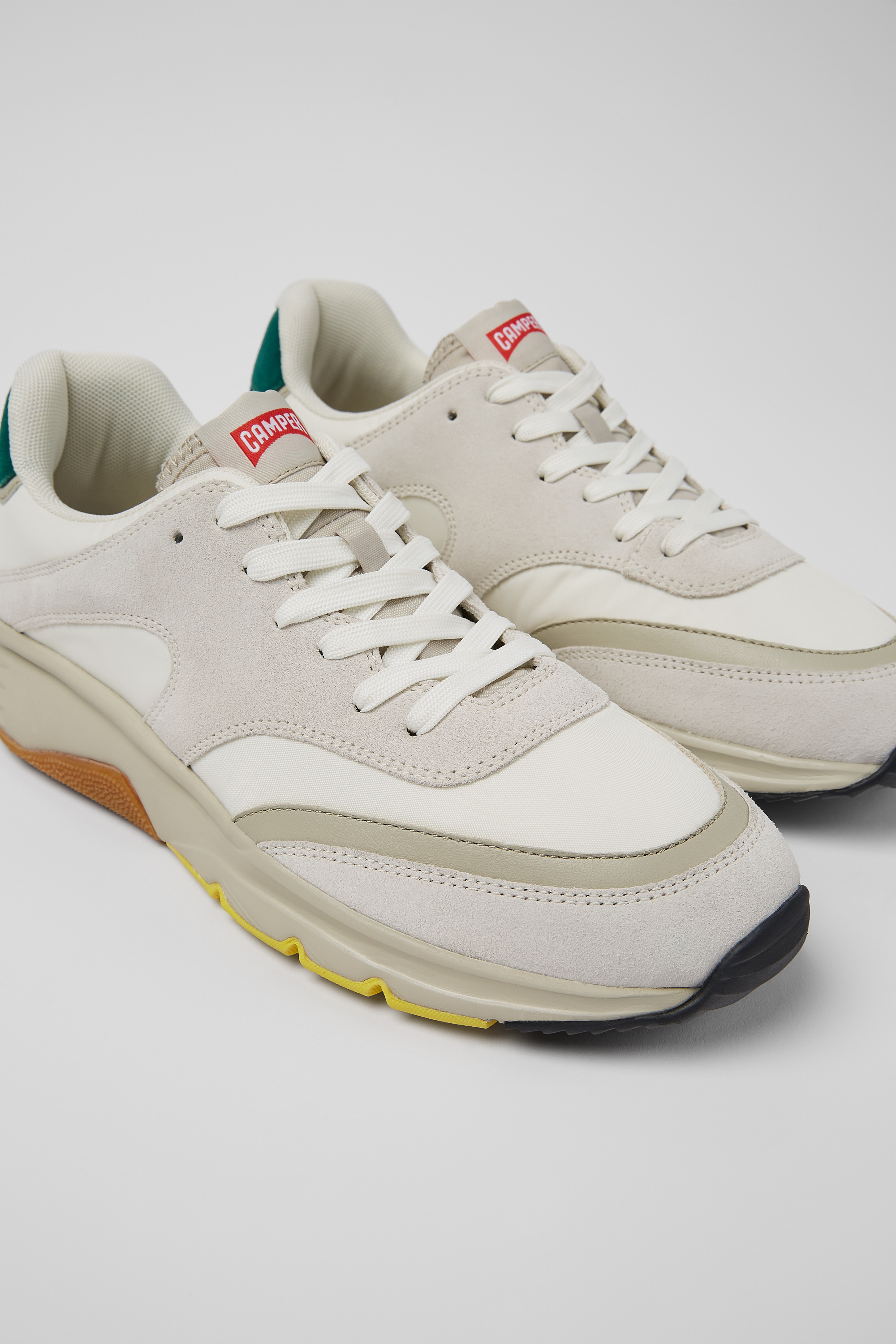 Drift - Multicolored textile and nubuck sneakers for men