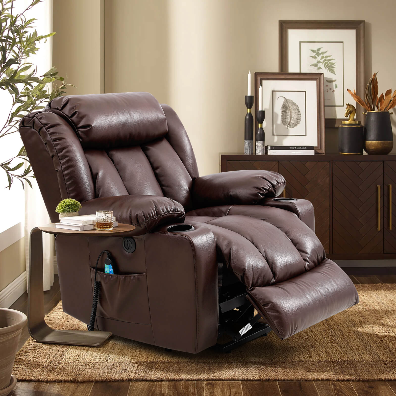 Clearance Sale Luxury Lift Chair Recliner with Heat and Massage