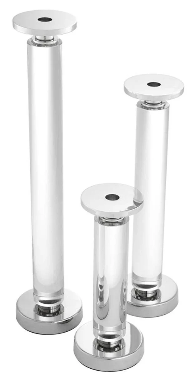 Casa Padrino candelabro de lujo conjunto de 3 - Accesorios de Restaurante del Hotel