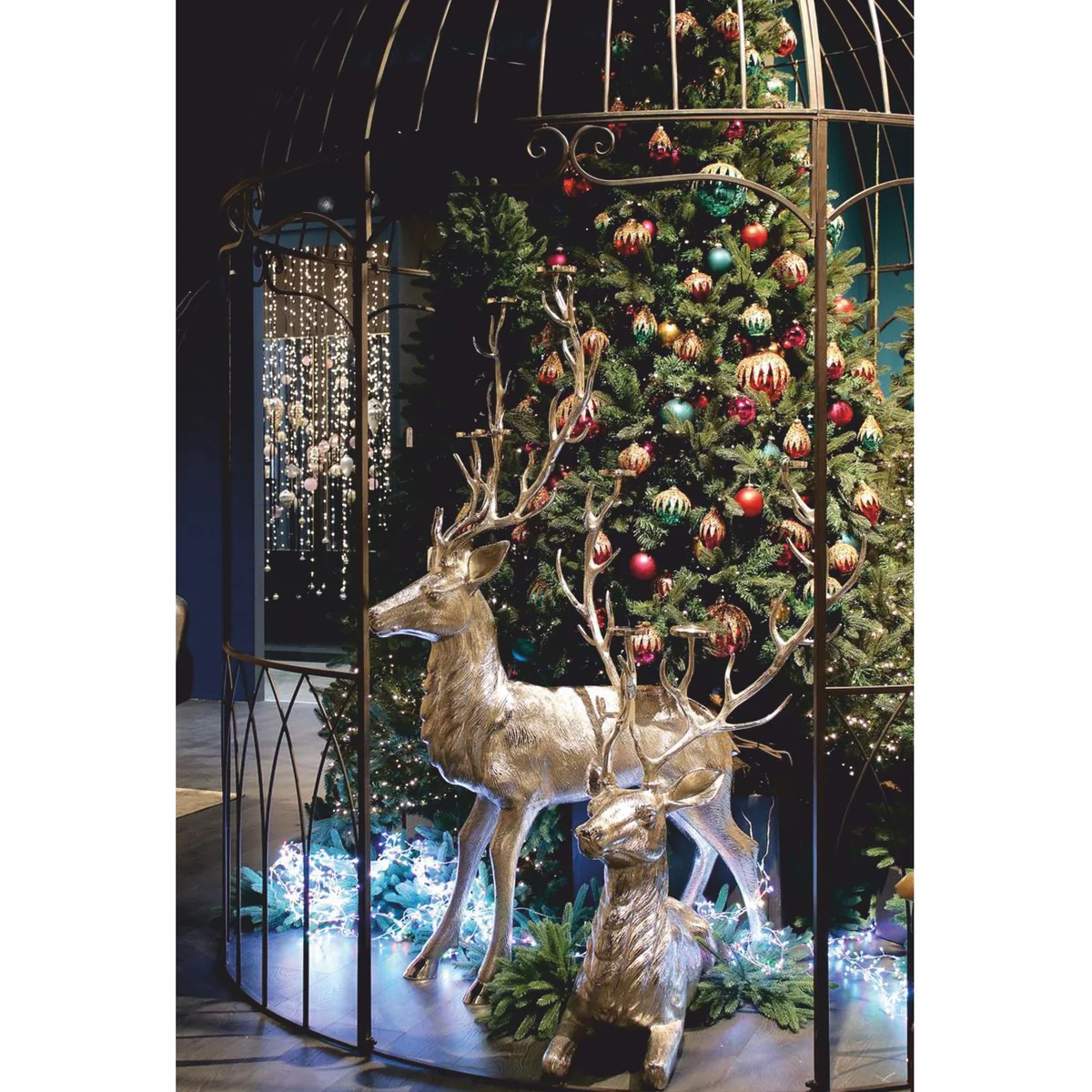 Casa Padrino Cenador Art Nouveau Marr¨®n ? 260 x Al. 340 cm - Accesorios de Jard¨ªn