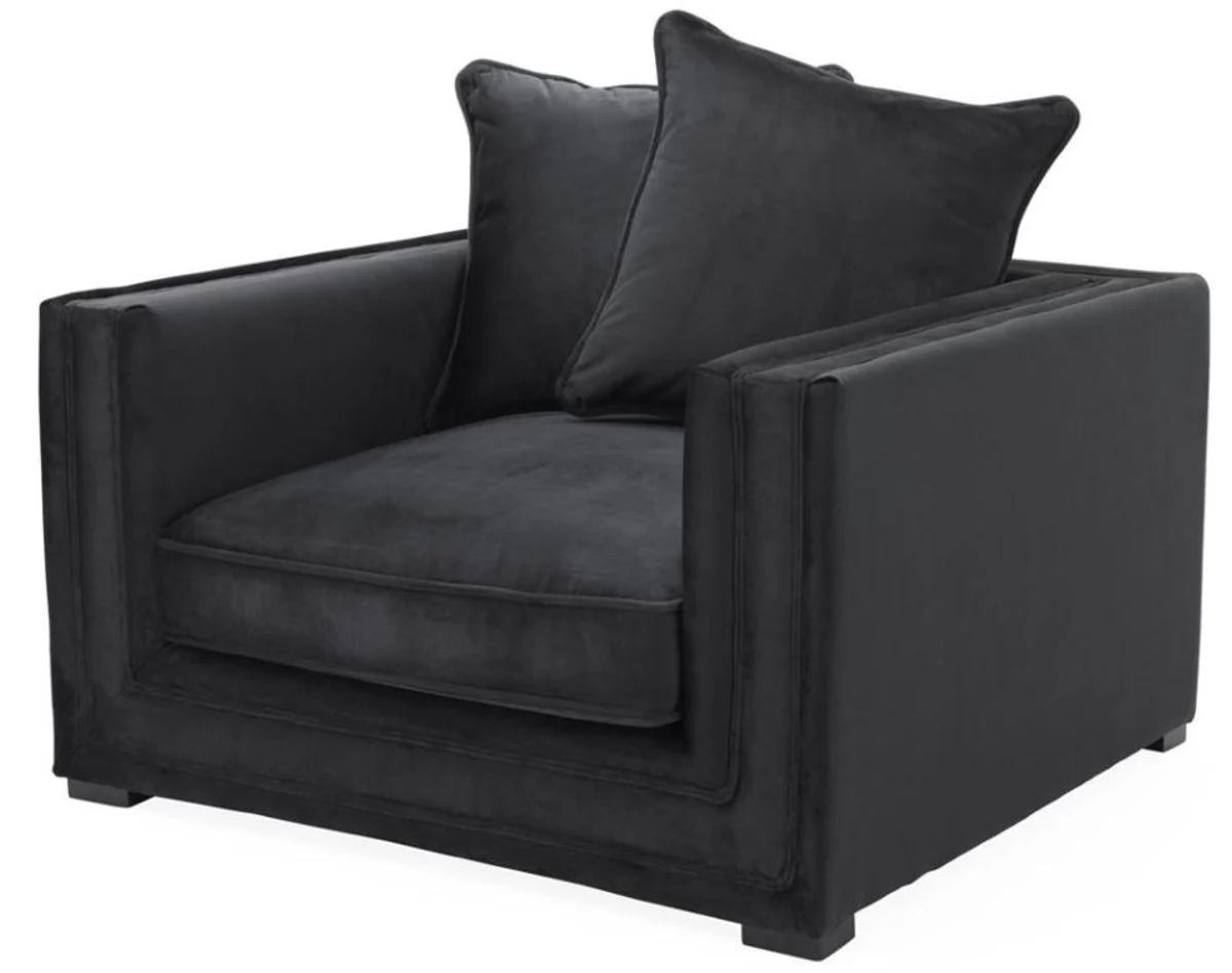 Casa Padrino diseñador de la silla del hotel negro - colección de lujo