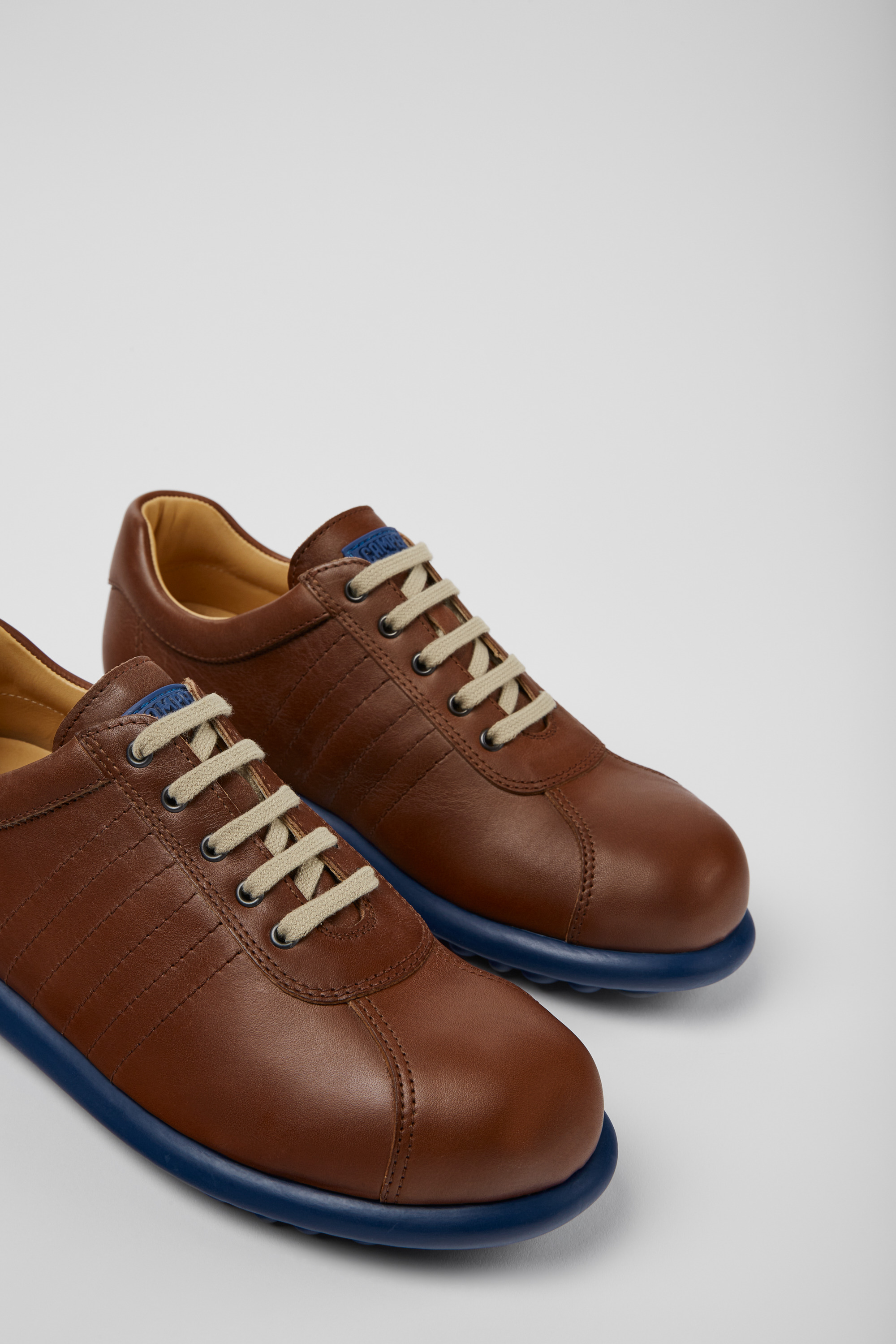 Pelotas - Brown leather shoes for women