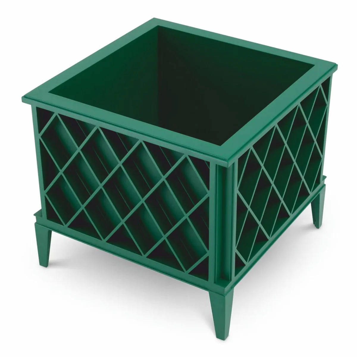 Casa Padrino maceta de lujo verde 76 x 76 x A. 69 cm - Decoraci¨®n de jard¨ªn