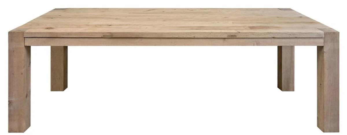 Casa Padrino mesa de comedor de lujo colores naturales - Muebles de Comedor