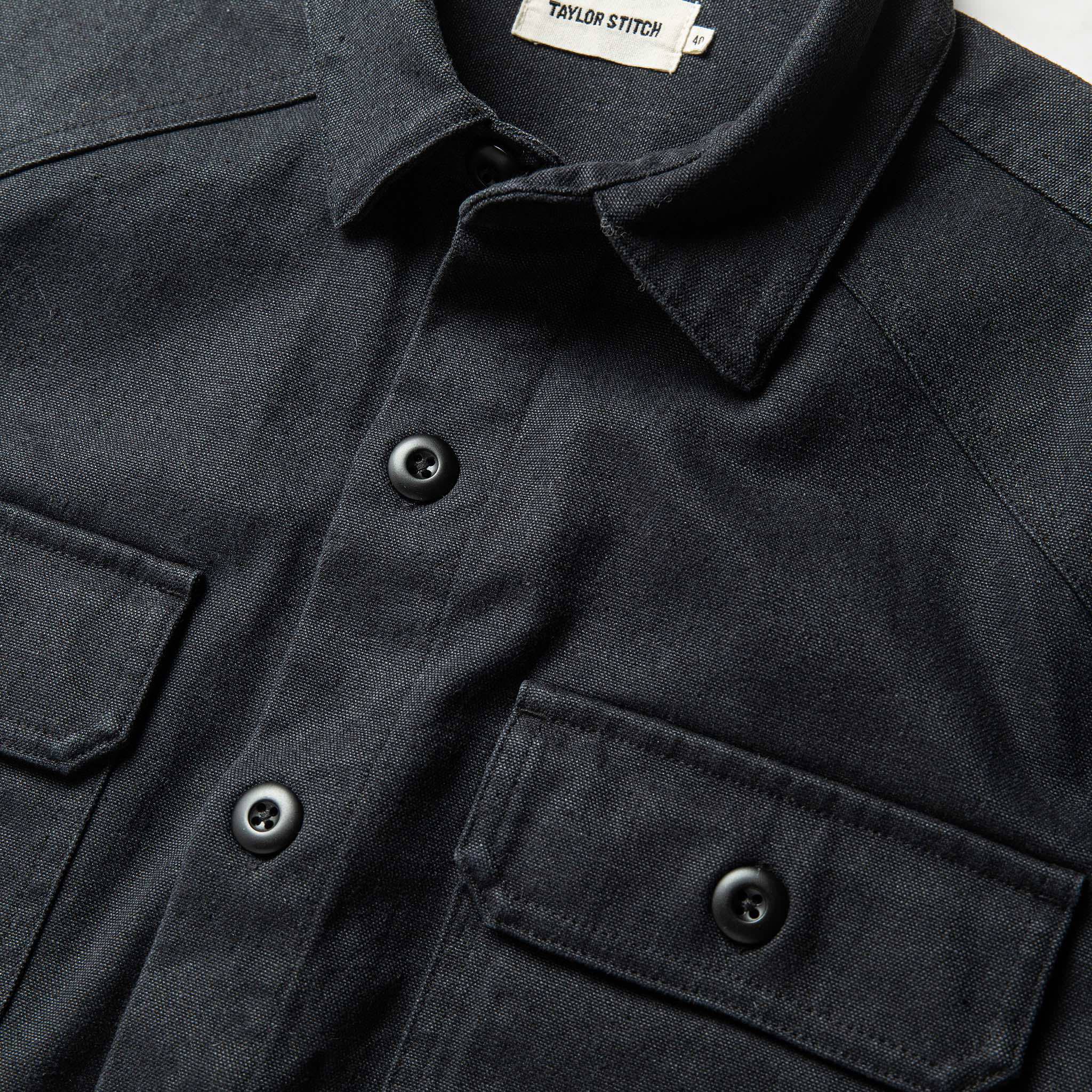 The Shop Shirt in Coal Boss Duck