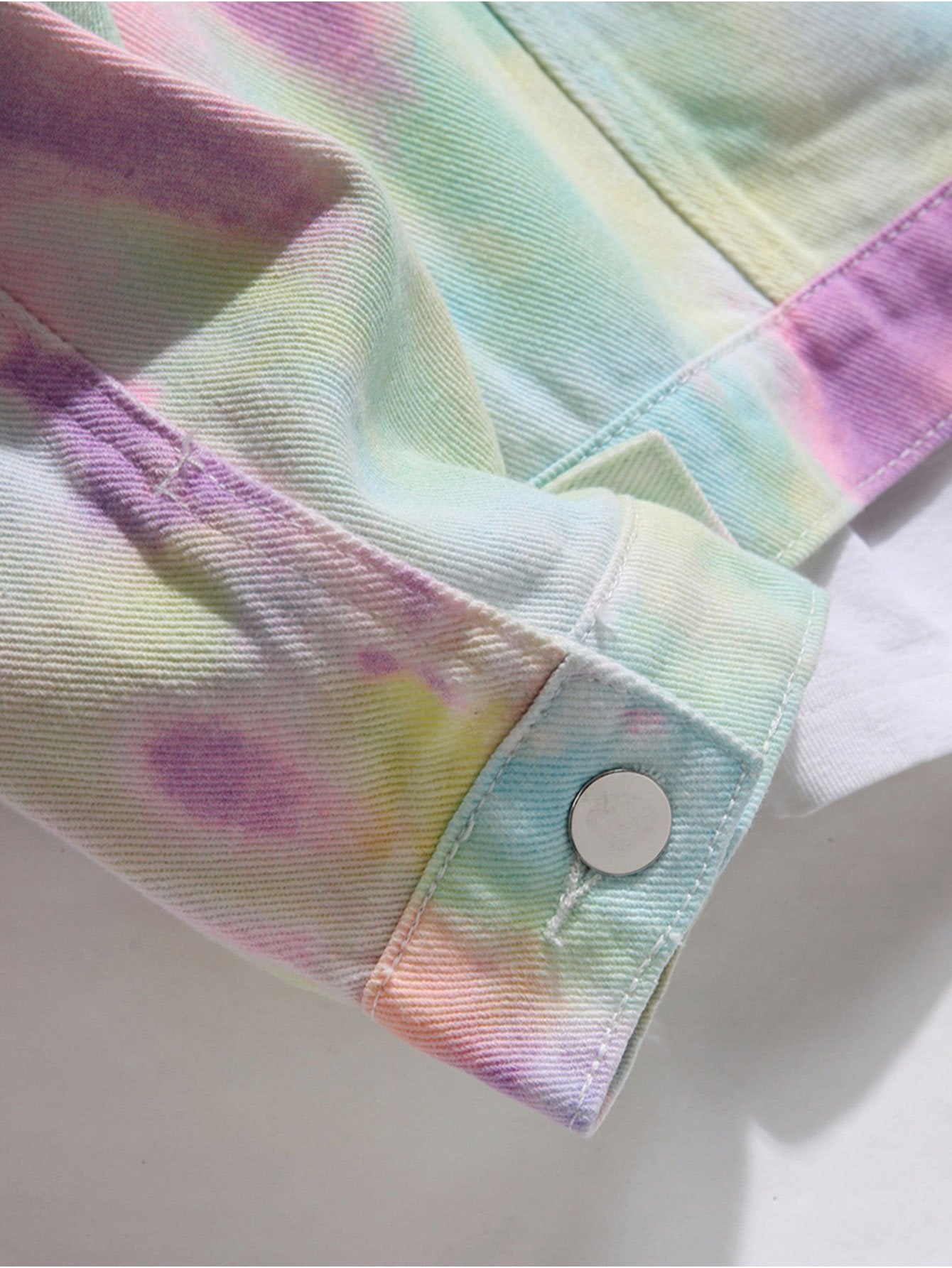 Tie Dye Denim Jacket