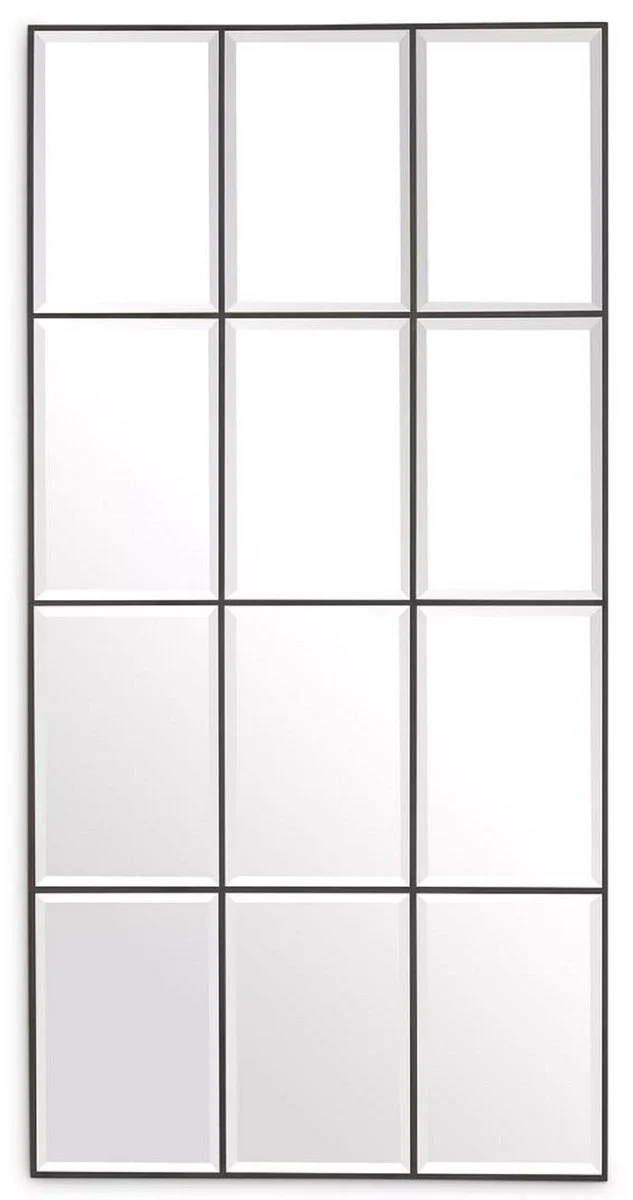 Casa Padrino espejo de pared de lujo bronce 78,5 x A. 215,5 cm - Espejo de sal¨®n rectangular - Espejo de dormitorio - Espejo de armario - Muebles de lujo - Interior de lujo