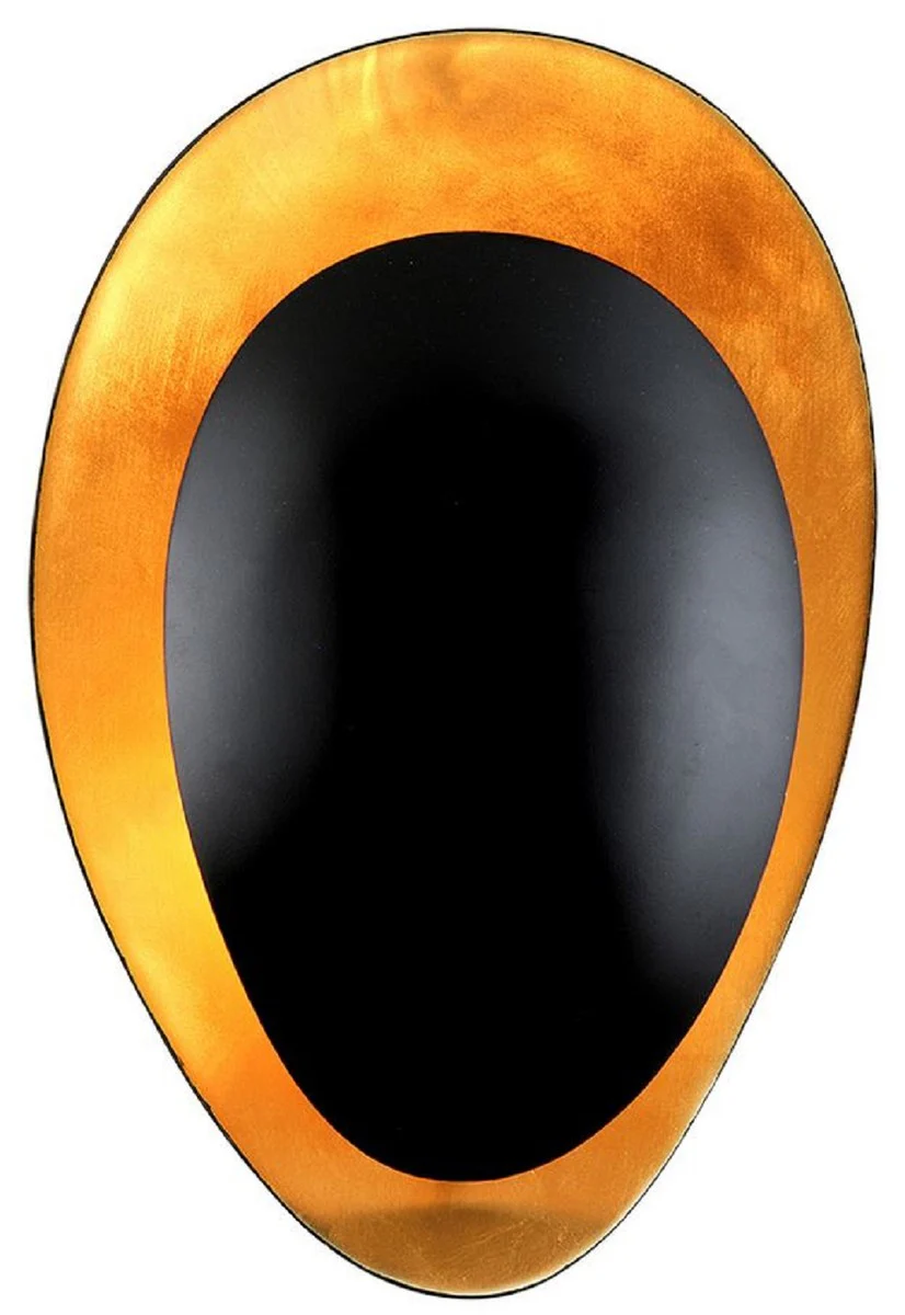 Casa Padrino l¨¢mpara de pared de metal de lujo oro / negro A. 31,75 cm