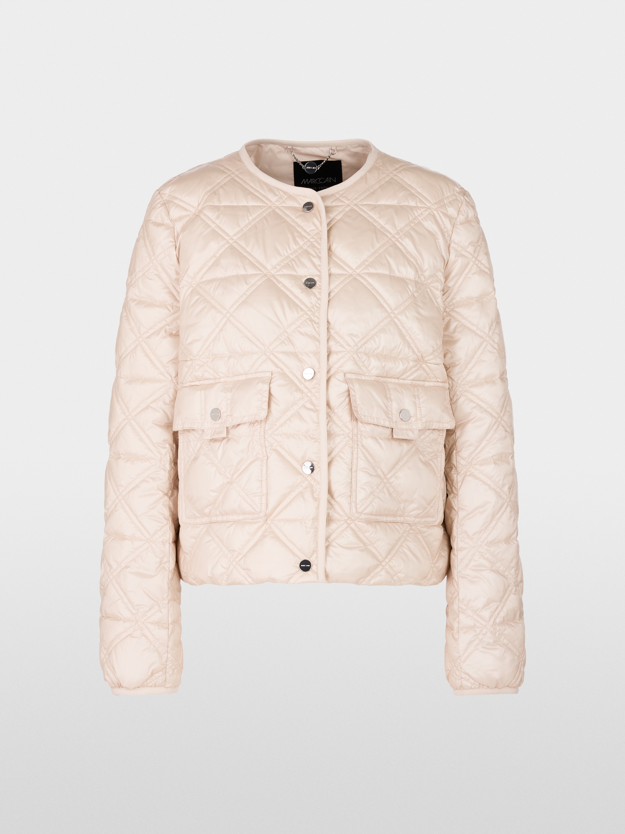Marc-Cain Quilted diamond outdoor jacket