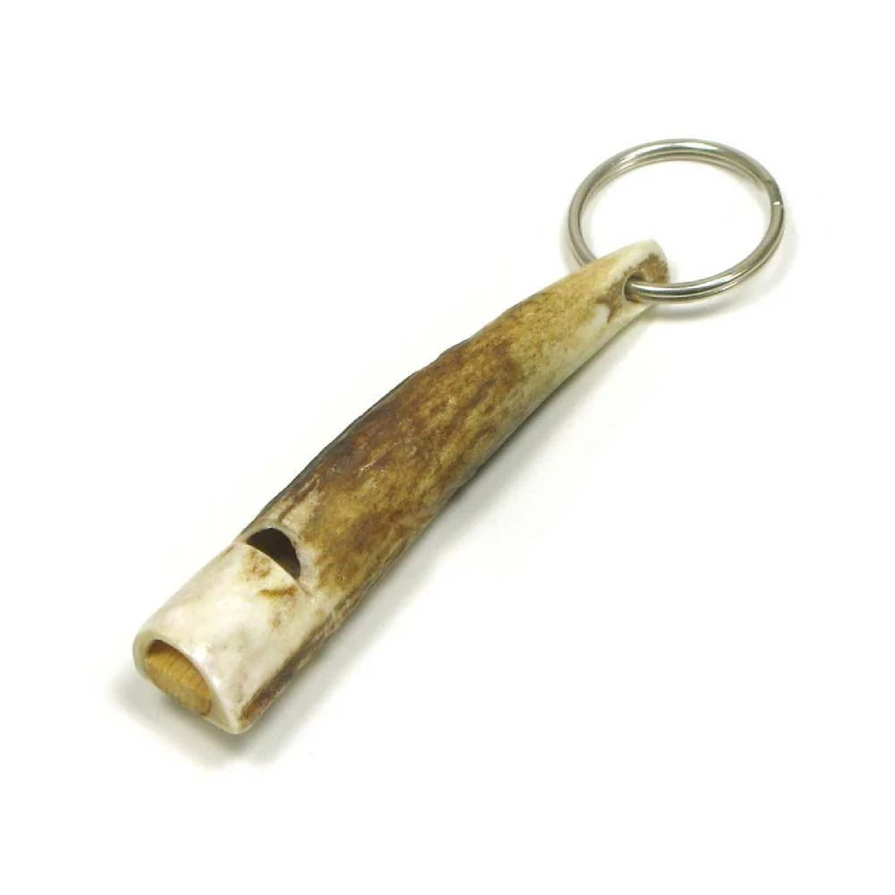 Royal Cuchillo Stag Horn Whistle RC1510 - Silbato llavero asta de ciervo