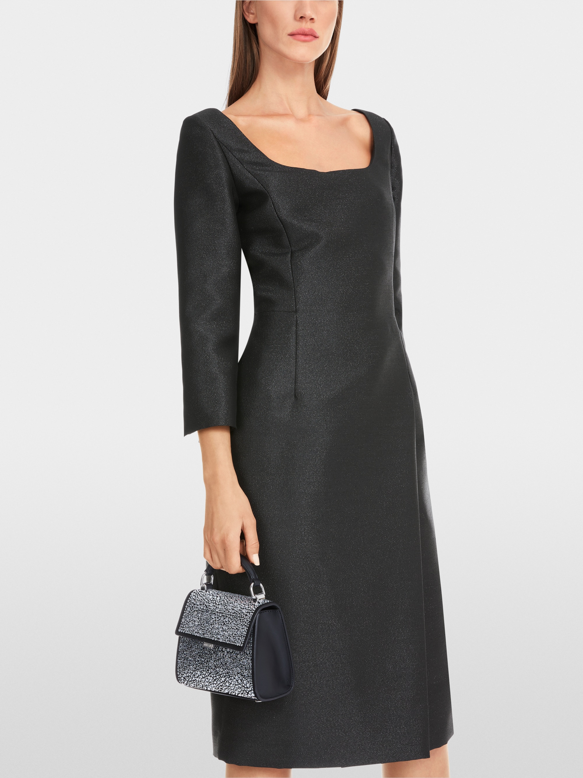 Marc-Cain Dress in shimmering metallic shine