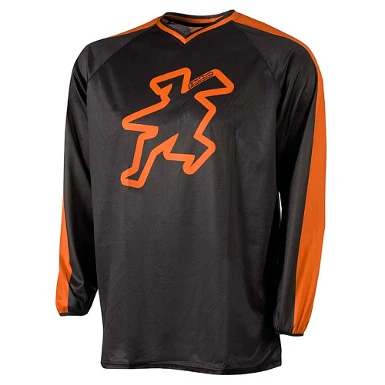 CAMISETA HEBO TRIAL BAGGY NARANJA
