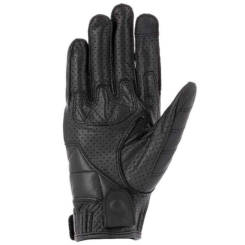GUANTES VERANO OVERLAP FLAT TRACK NEGRO