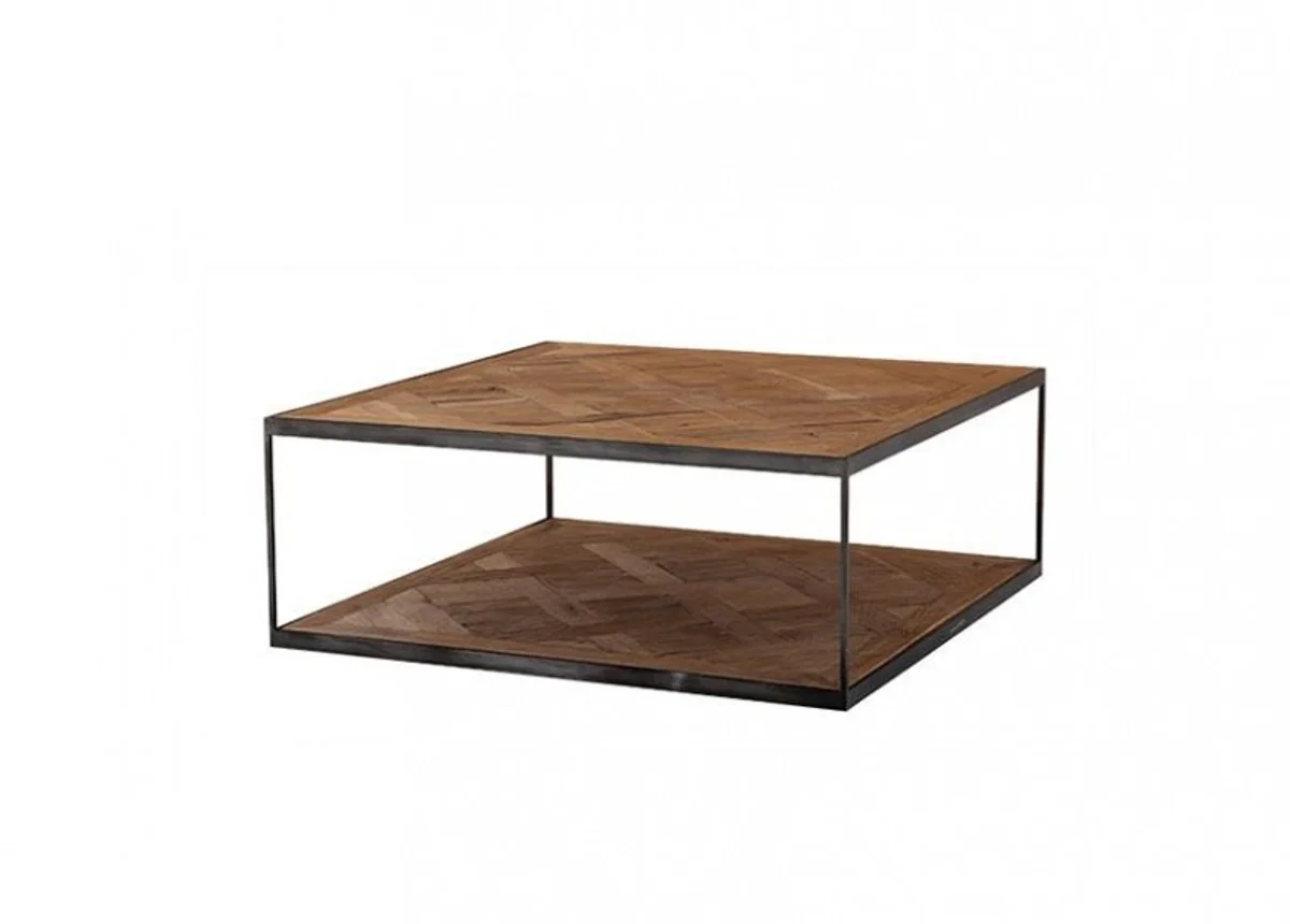 Casa Padrino luxury art deco designer side table 65 x 65 x H. 38 cm - Hotel Table Furniture