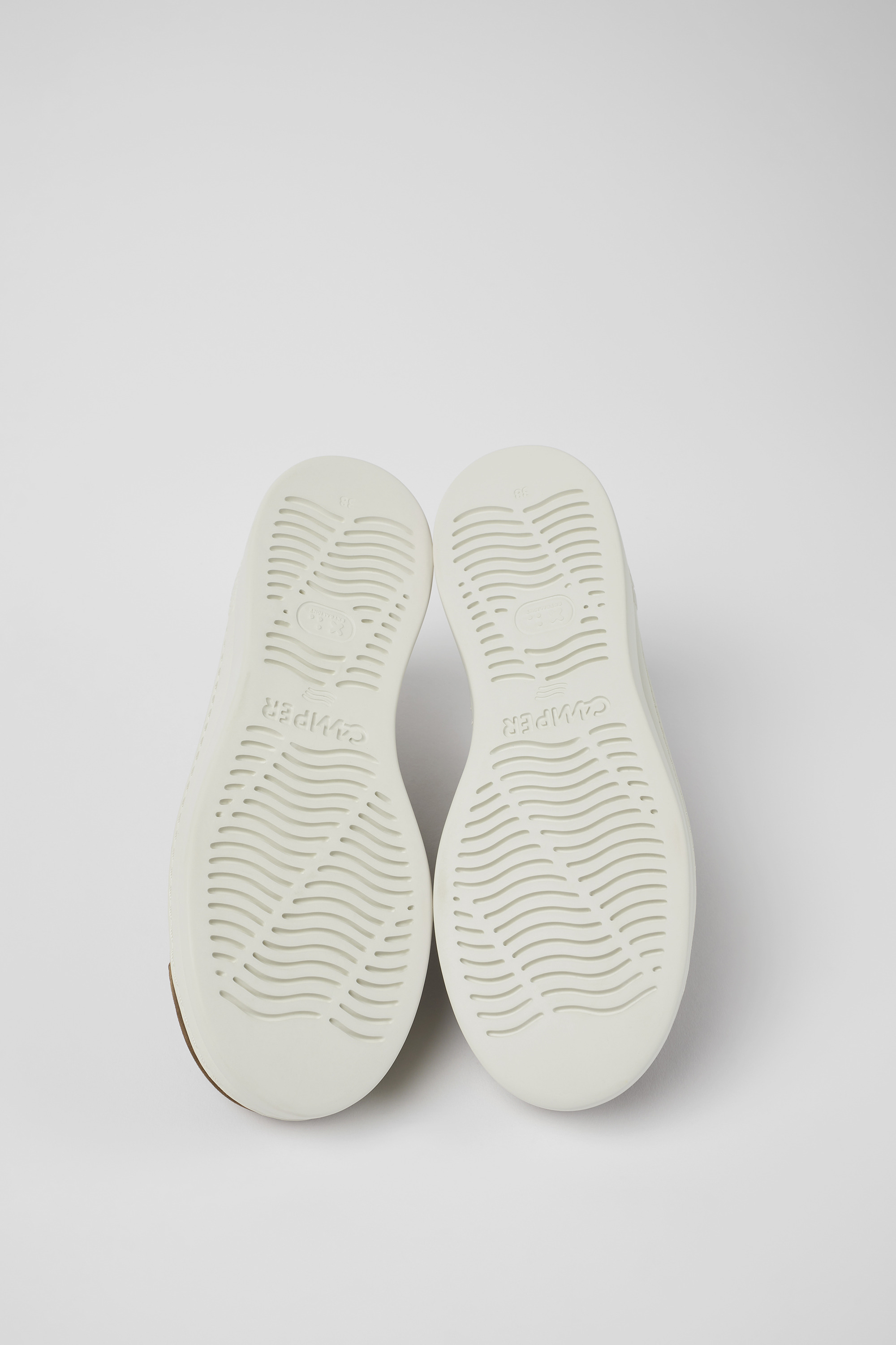 Runner Up - Brown nubuck sneakers for women