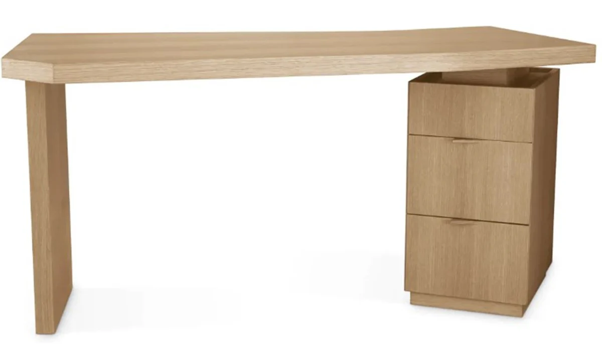 Casa Padrino luxury desk Solid Black England - English desk - antique style - Empire Art Nouveau Baroque colonial