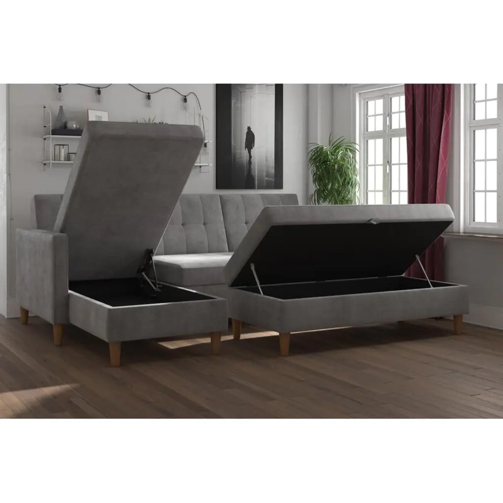 Kayden 84' Wide Reversible Sleeper Sofa & Chaise
