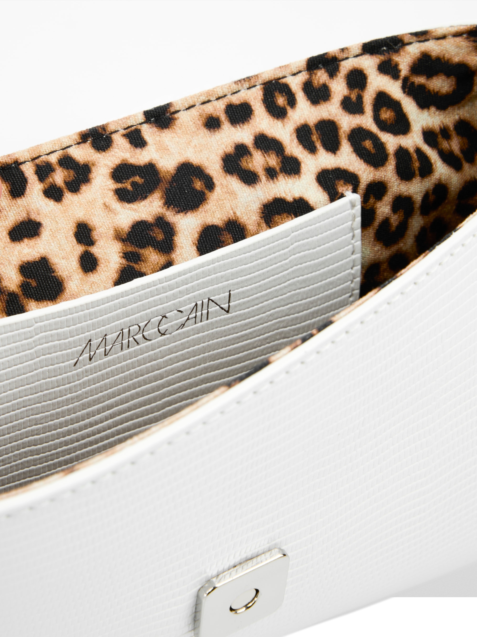 Marc-Cain Shoulder bag with metal fastener