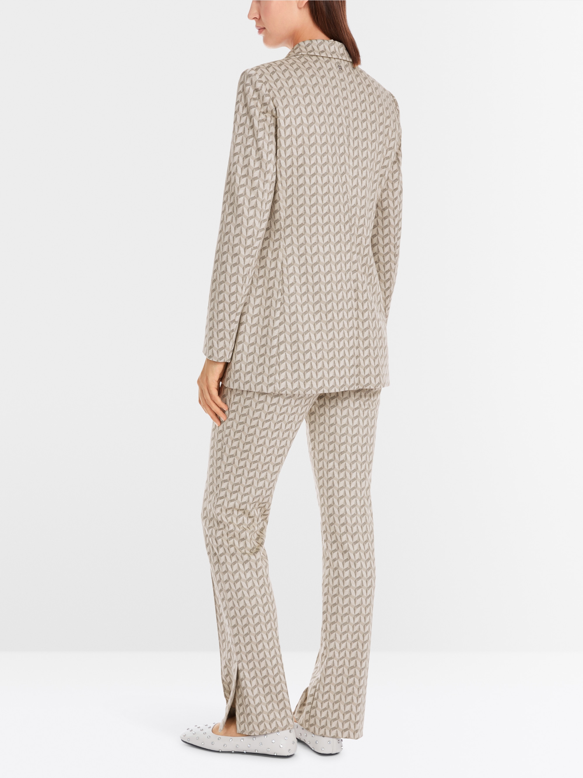 Marc-Cain Blazer in graphic jersey jacquard