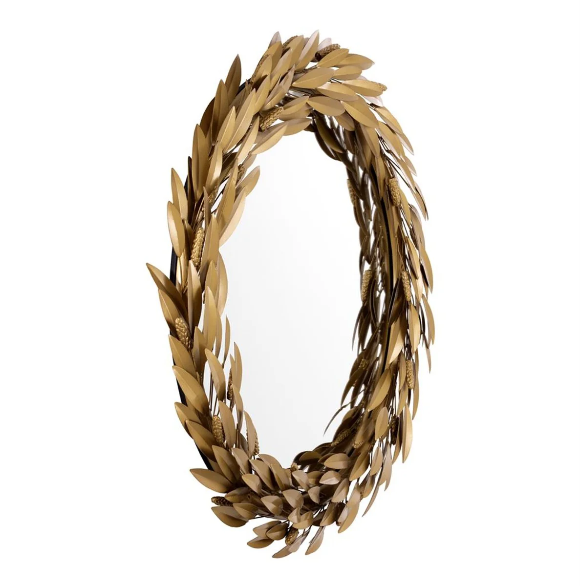 Espejo de lujo Casa Padrino en oro antiguo ? 86 cm - Espejo de sal¨®n de lujo