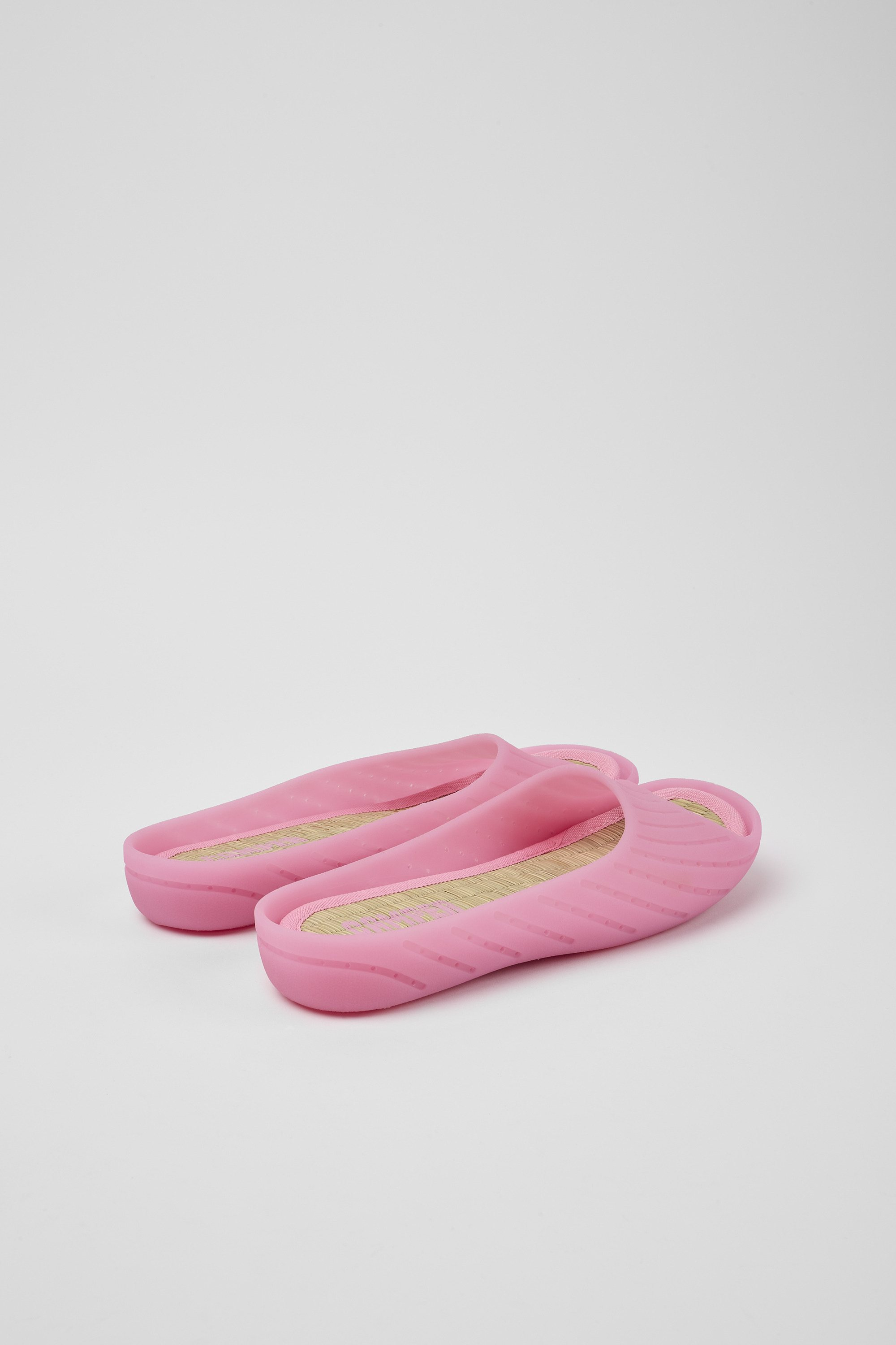 Wabi - Pink monomaterial sandals for women