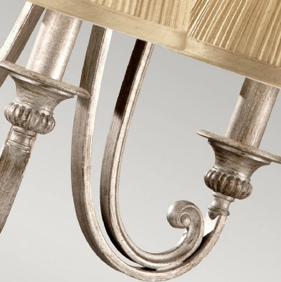 Casa Padrino l¨¢mpara de ara?a plata / oro ? 48,3 cm - L¨¢mparas de ara?a de estilo barroco