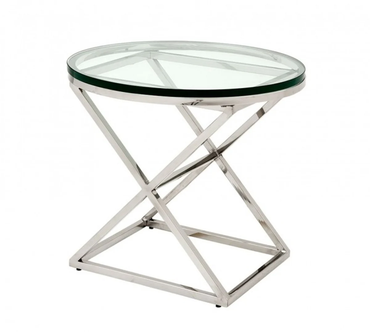 Casa Padrino luxury art deco designer side table 59 x H. 54 cm - Hotel Table Furniture