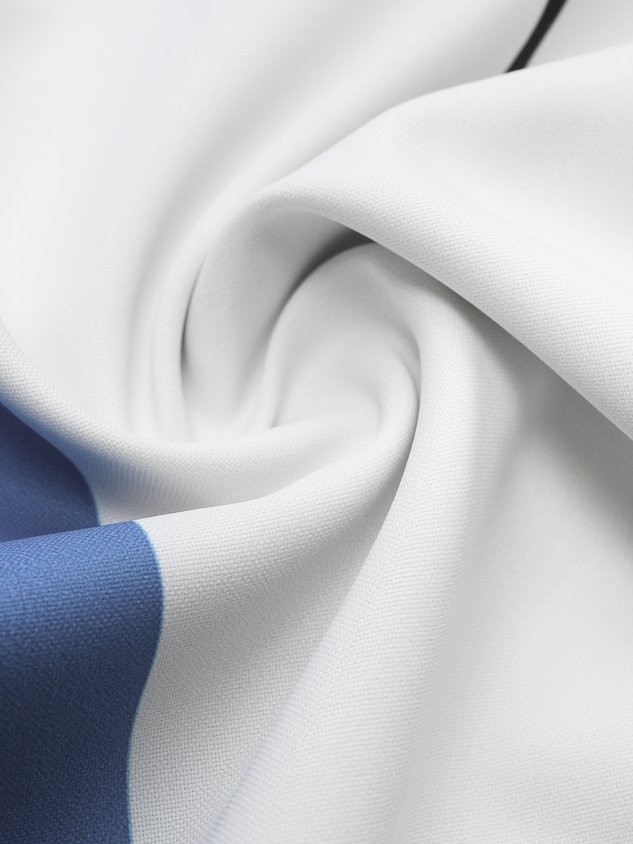 Men's Geometric Print Casual Breathable Hawaiian Short Sleeve Shirt