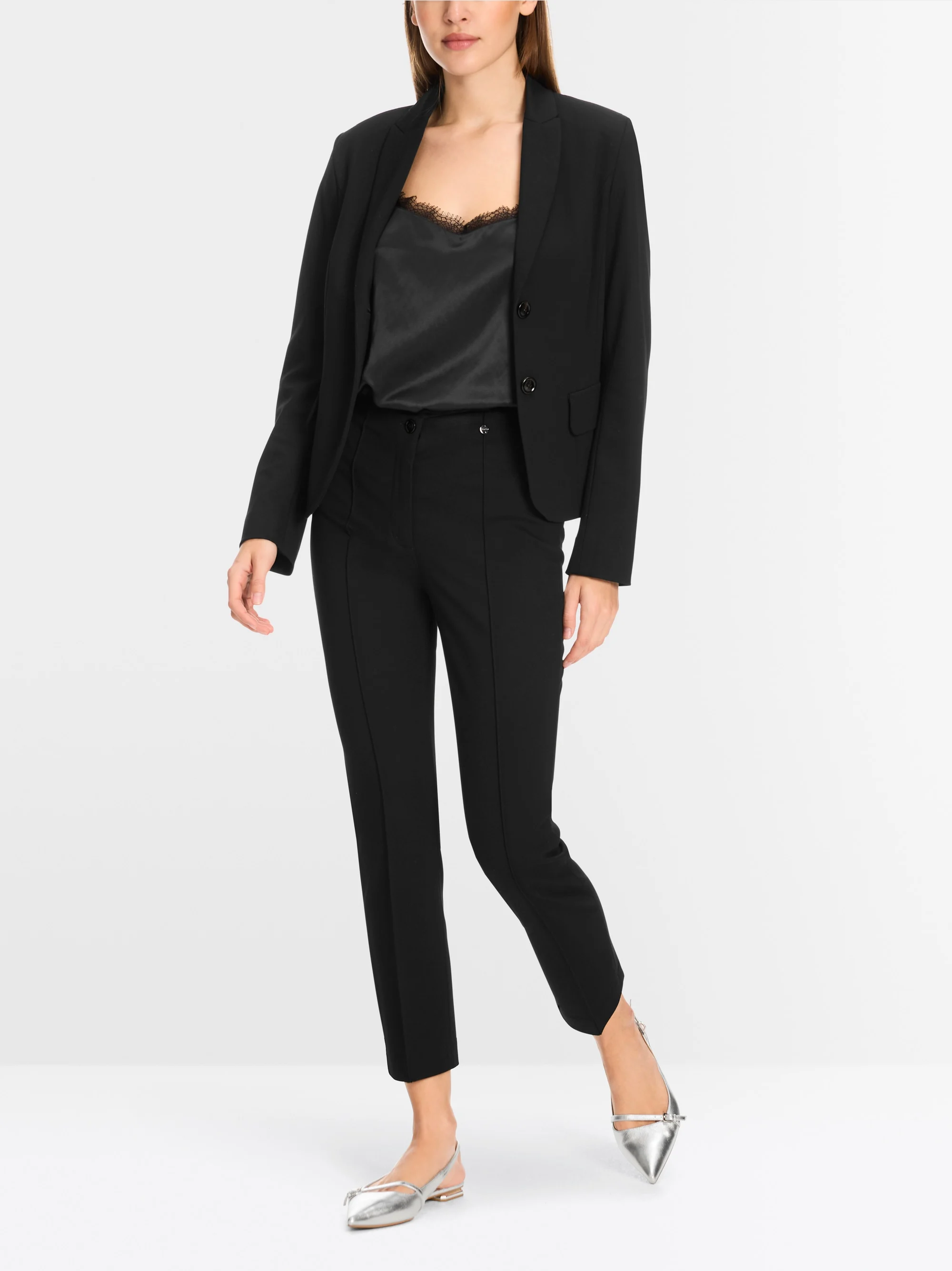 Marc-Cain 7/8 trousers in fine jersey