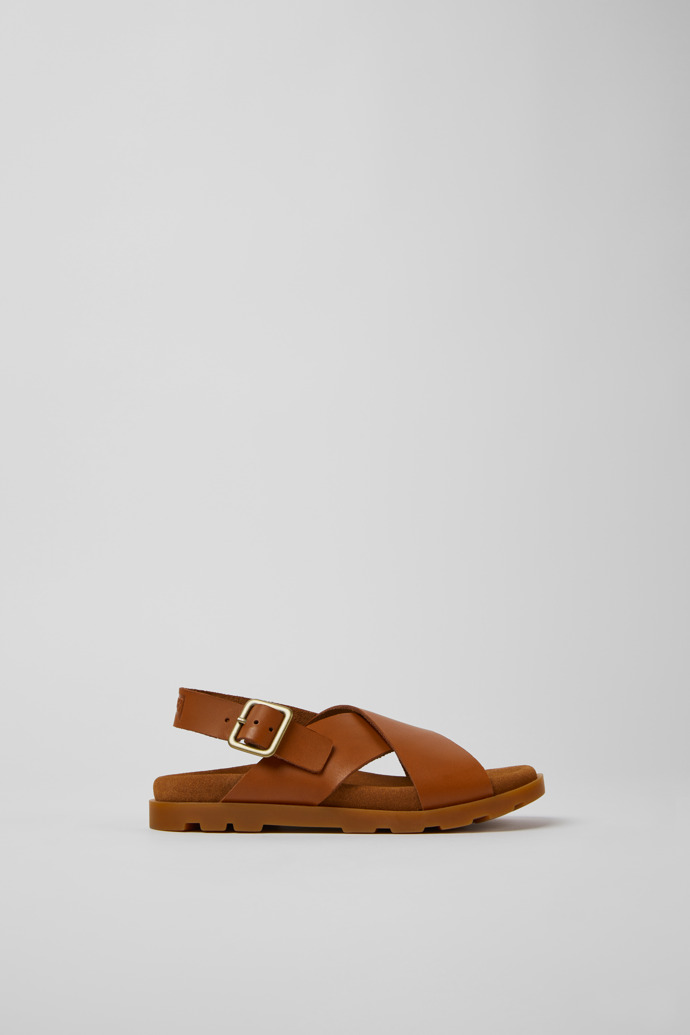 Brutus Sandal Brown leather sandals for boys