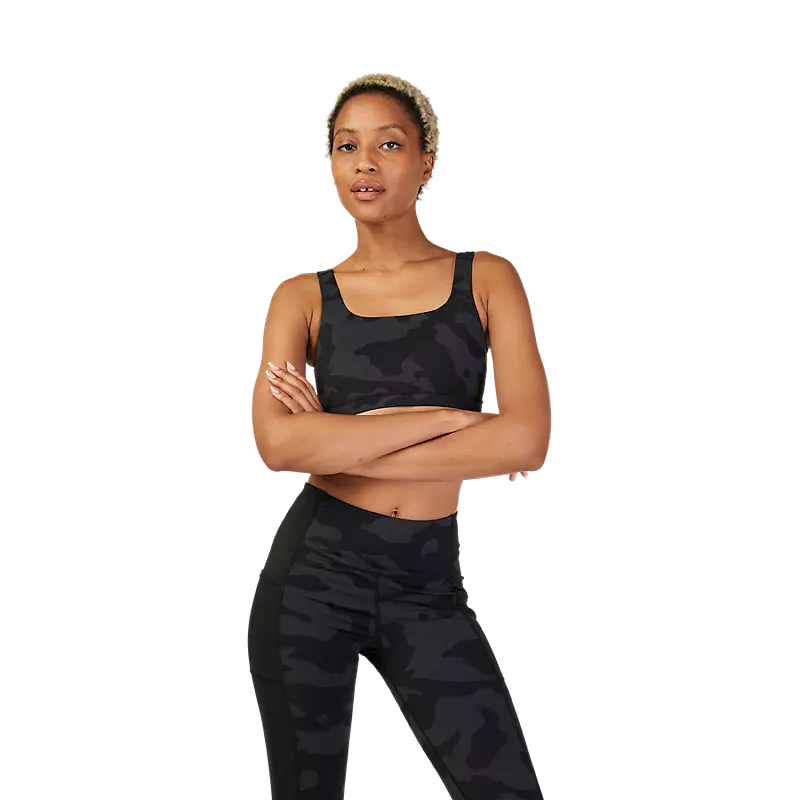 Womens Core Camo Sports Bra