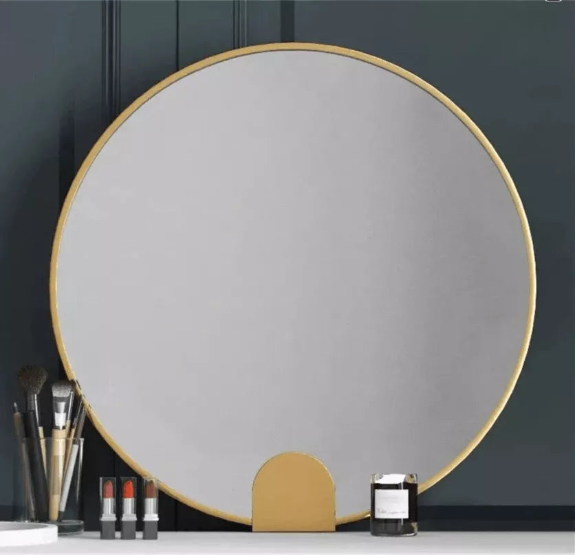 Makeup Vanity Dressing Table With Swivel Cabinet Mirror & Stool Included