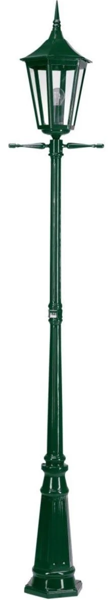 Casa Padrino Lámpara de Pie para Exterior Art Nouveau 40 x 28 x H. 228 cm - Varios Colores - linterna para Jardín de Entrada de Lujo