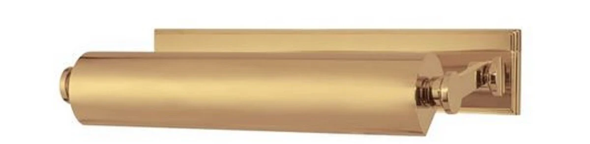 Casa Padrino lámpara de pared de lujo latón antiguo 44,5 x 22,2 x H. 8,9 cm - Lámpara de Hotel y Restaurante - Calidad de Lujo