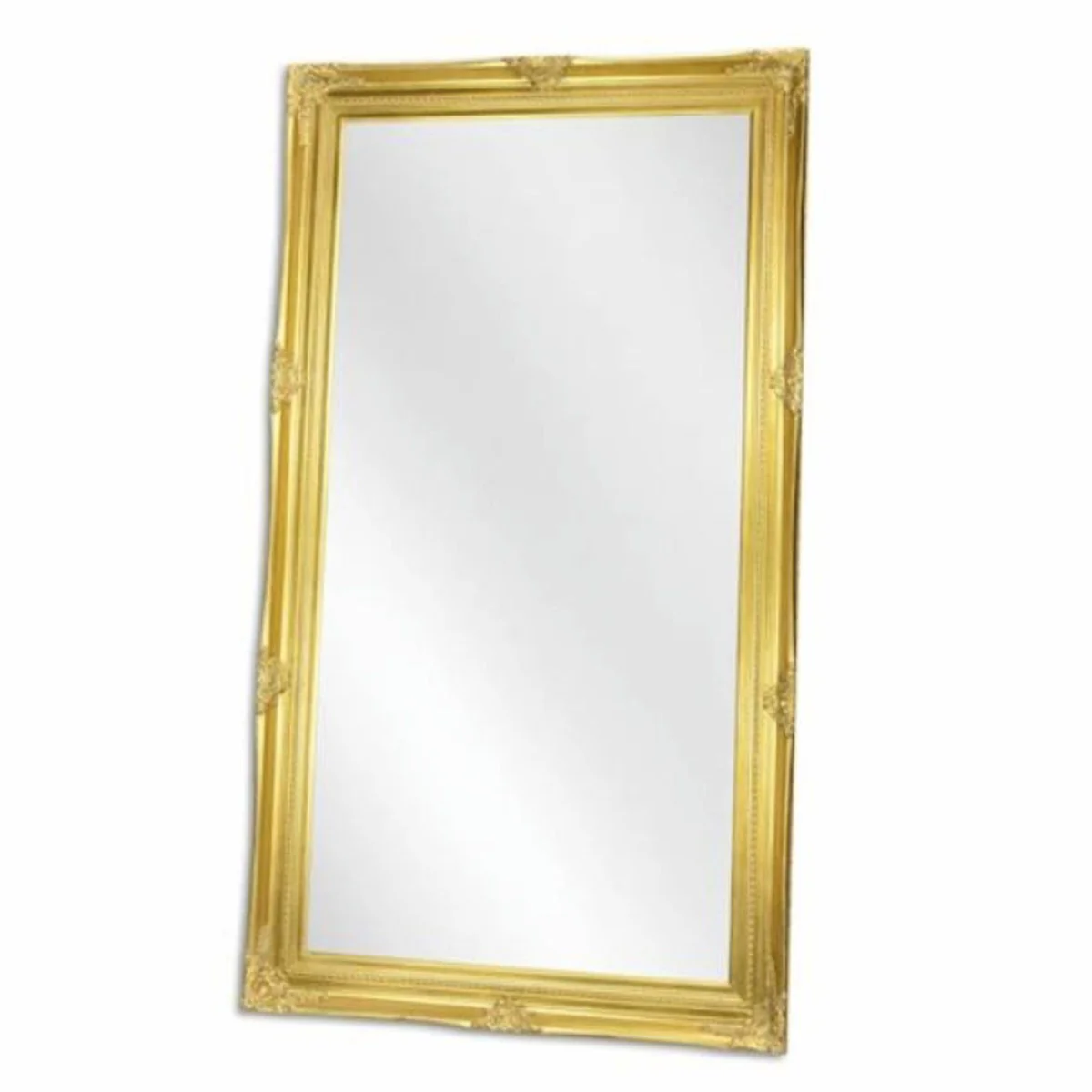 Casa Padrino Espejo Barroco Oro Al. 203 cm - Espejo de Pared Estilo Barroco