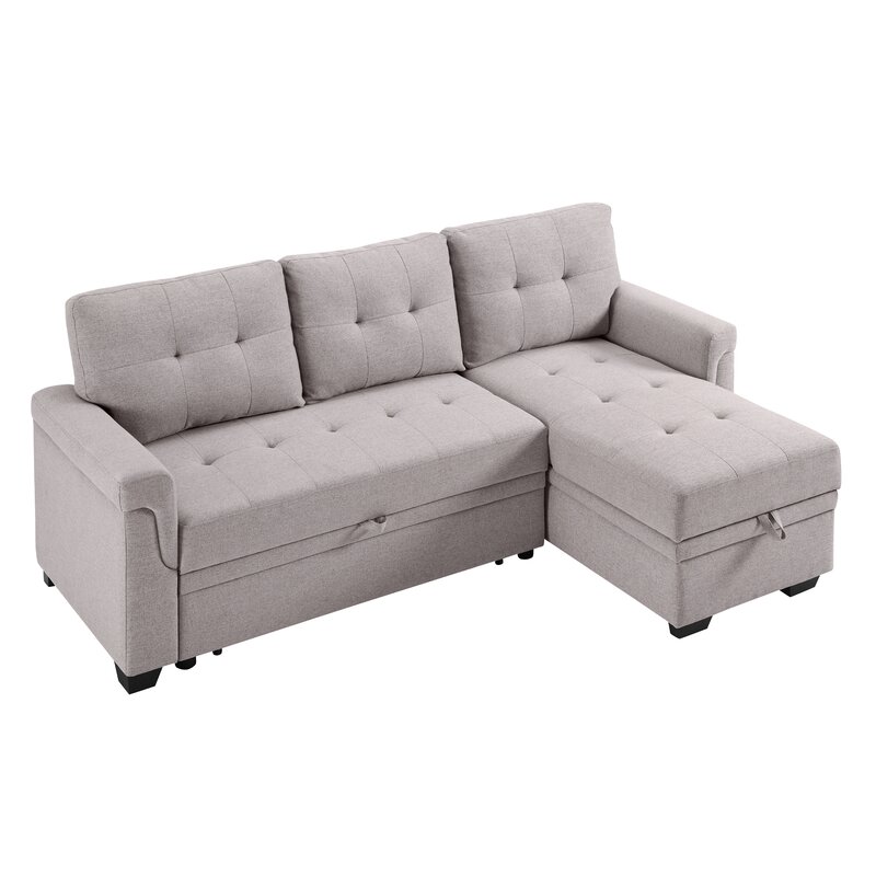 Gunnar 86��� Wide Reversible Sleeper Sofa & Chaise