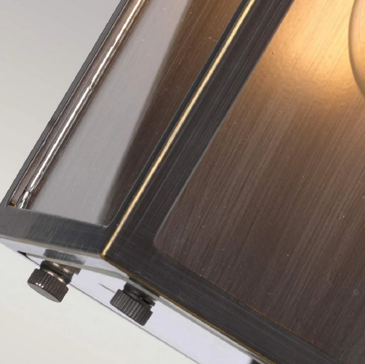 Casa Padrino l¨¢mpara de pared de exterior de lujo bronce antiguo A. 26,1 cm - Iluminaci¨®n exterior de lujo