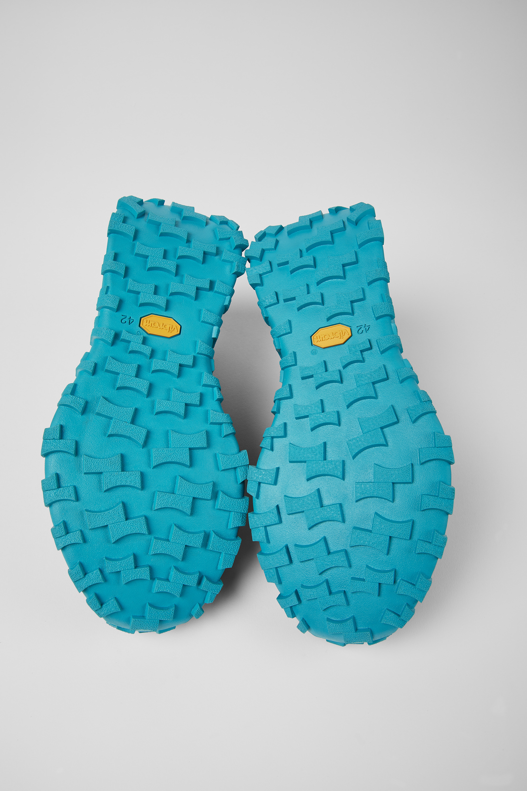 Drift Trail VIBRAM - Black leather and nubuck sneakers for men