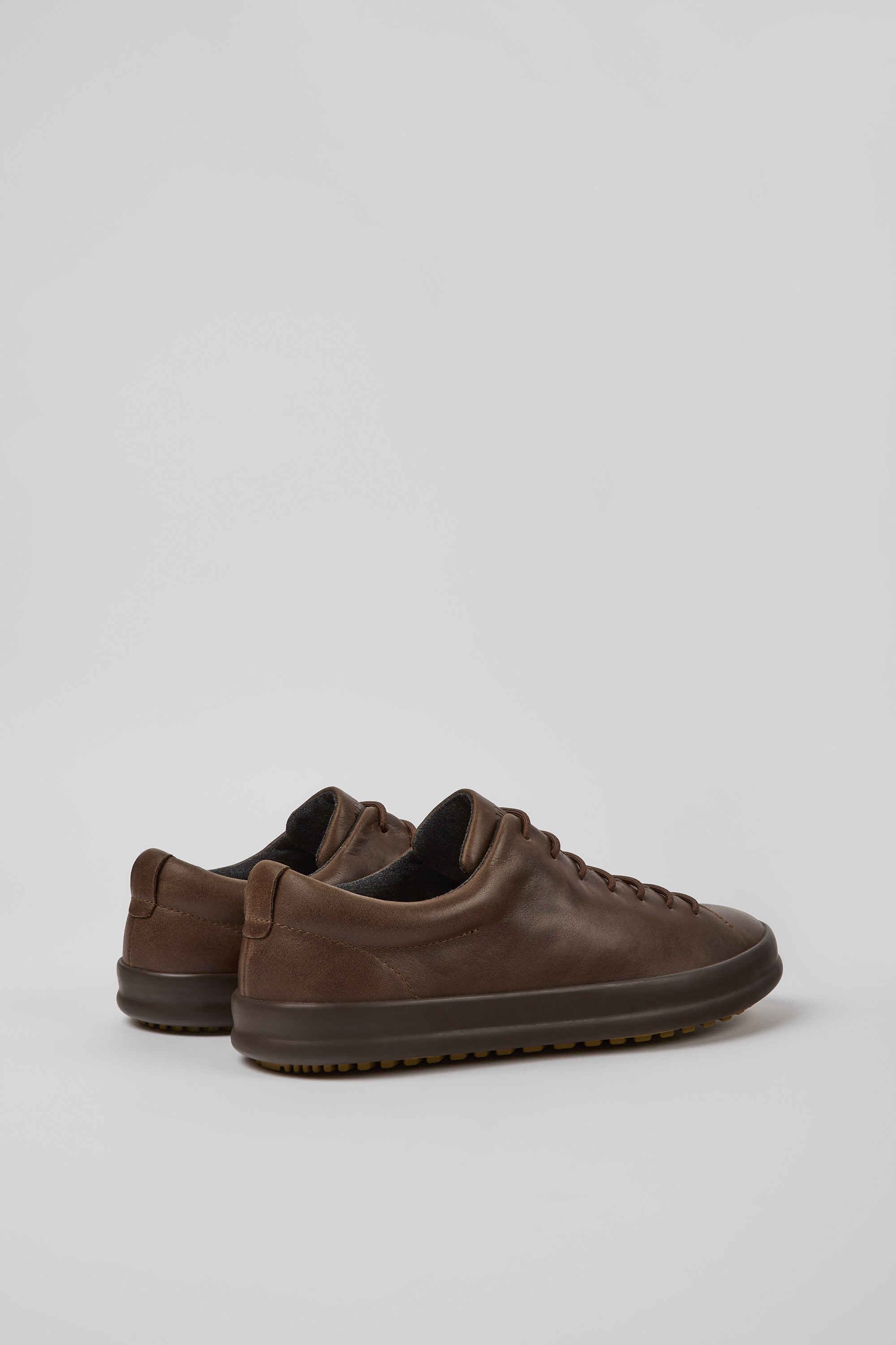 Chasis - Casual brown lace up shoe for men
