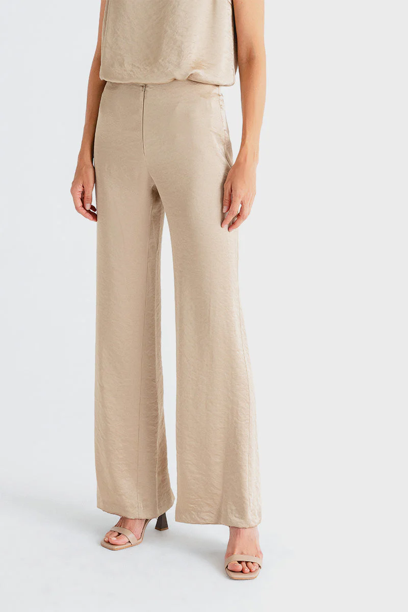 Rivera-spain Pantalón Palazzo tierra