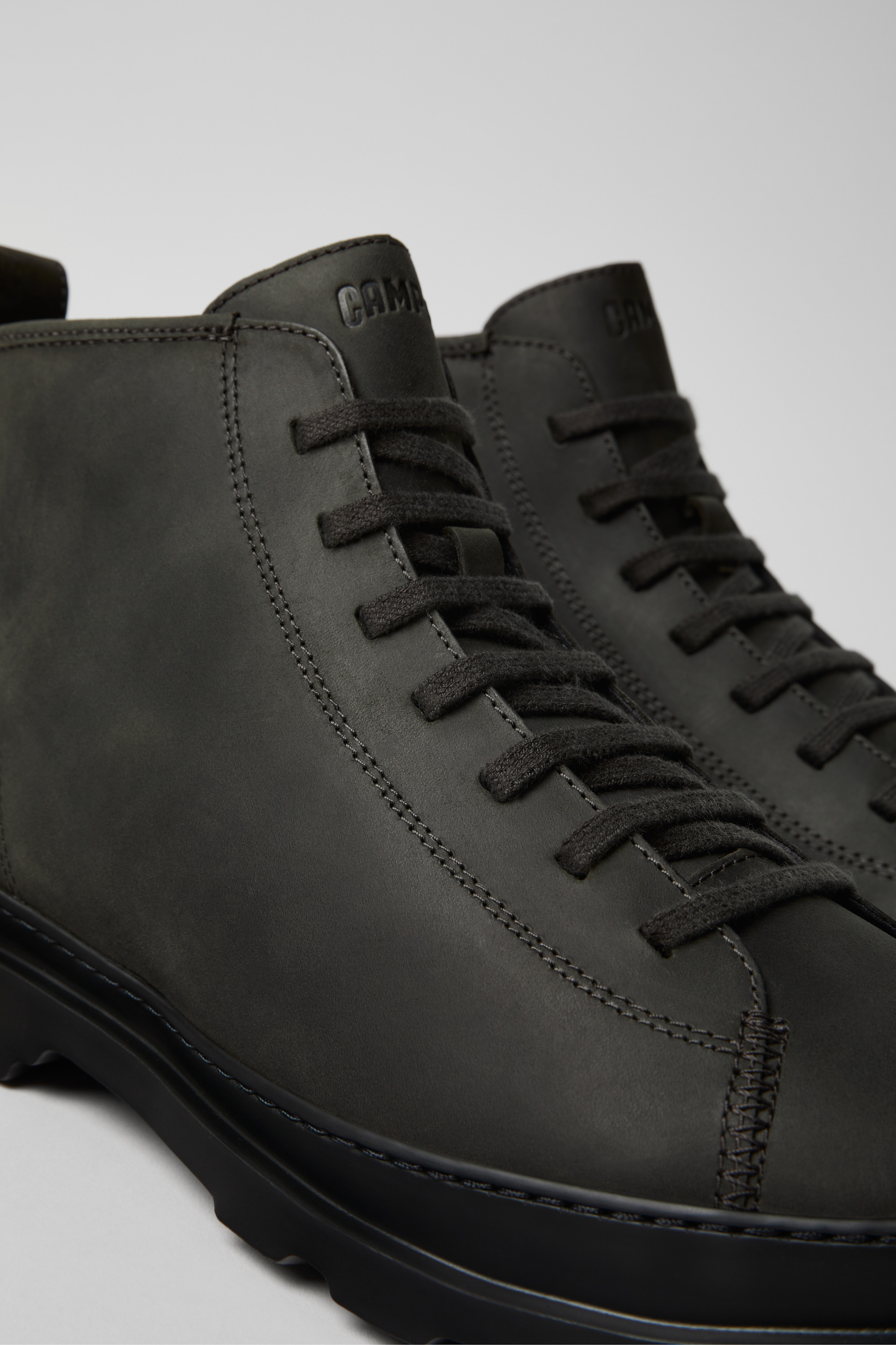 Brutus - Gray ankle boot for men