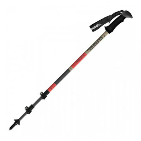 Gabel MONT BLANC F.L. 4.0 Red - Bastones telescópicos de trekking