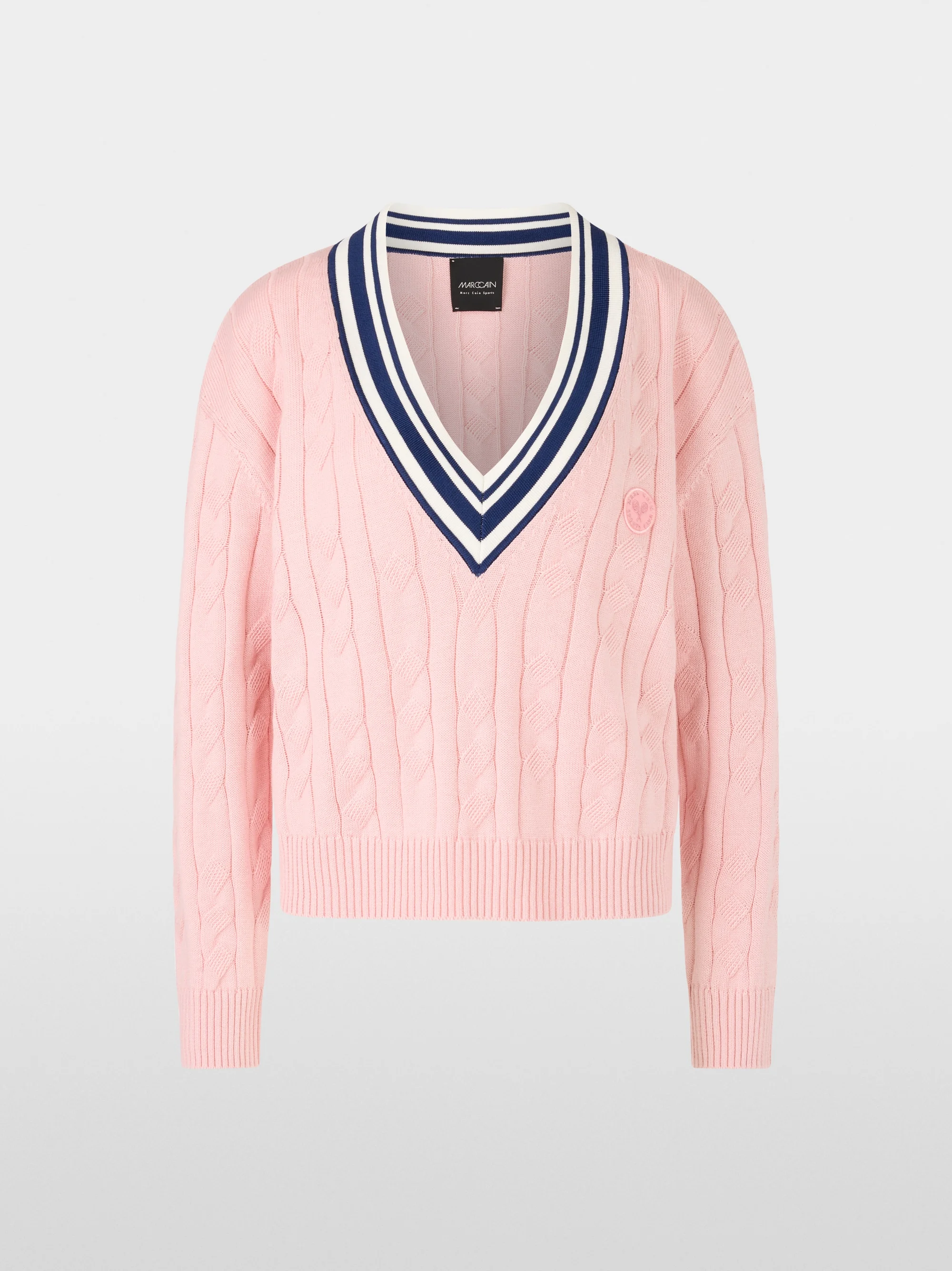 Marc-Cain Jumper with cable pattern