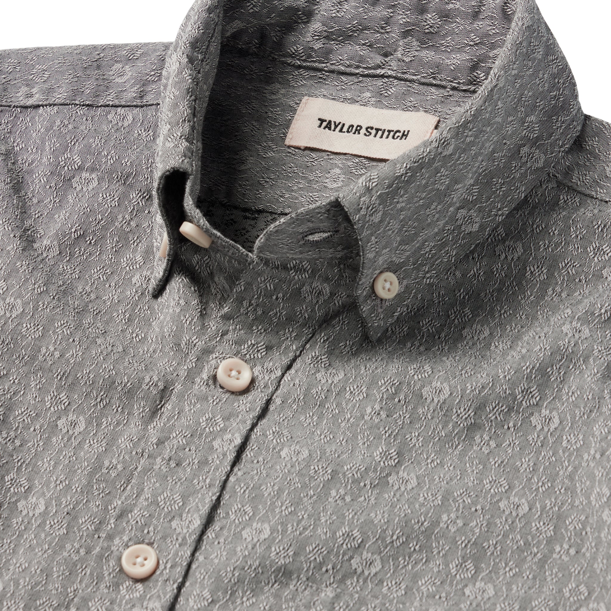 The Short Sleeve Jack in Ash Floral