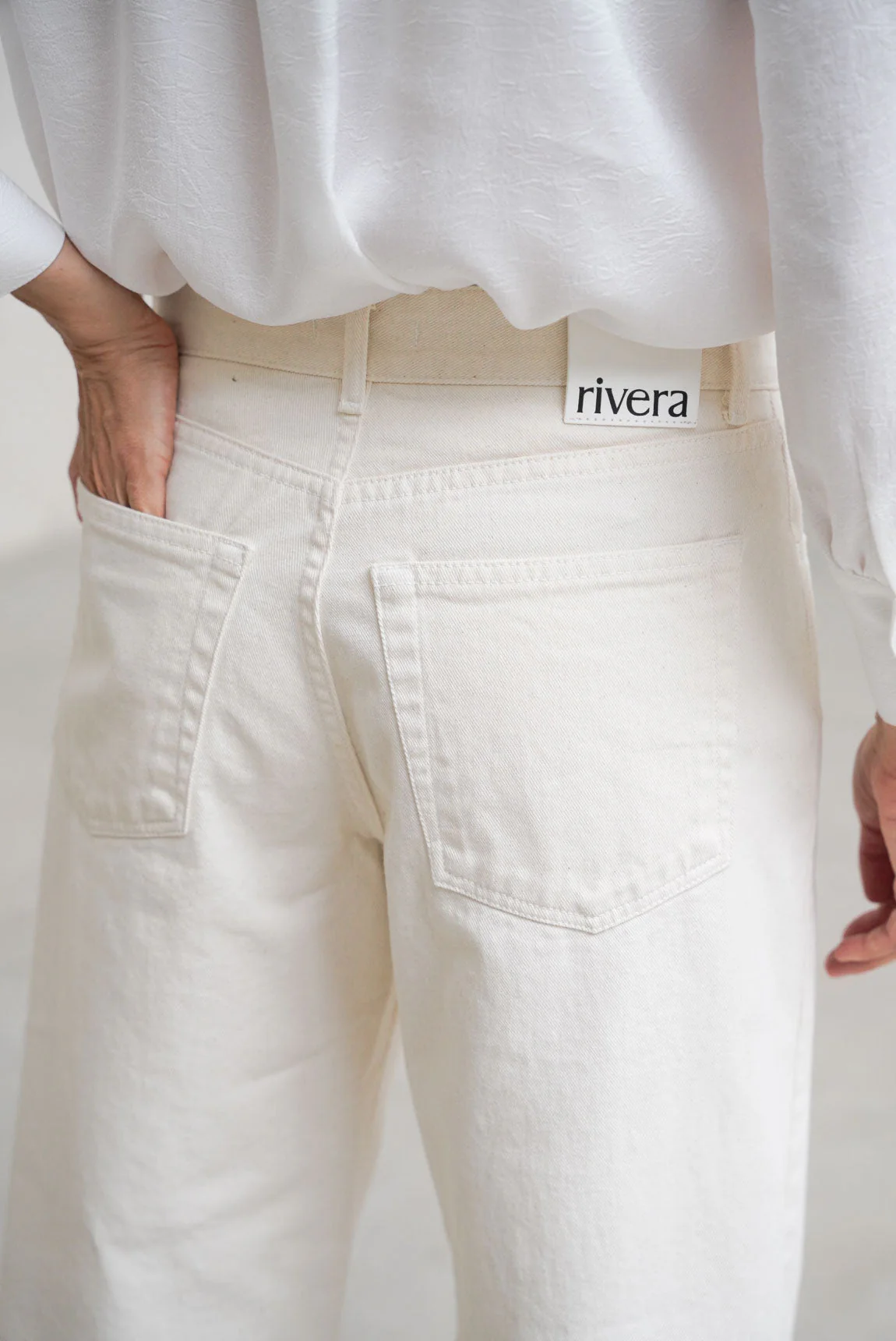 Rivera-spain Pantalón Evoque denim crudo