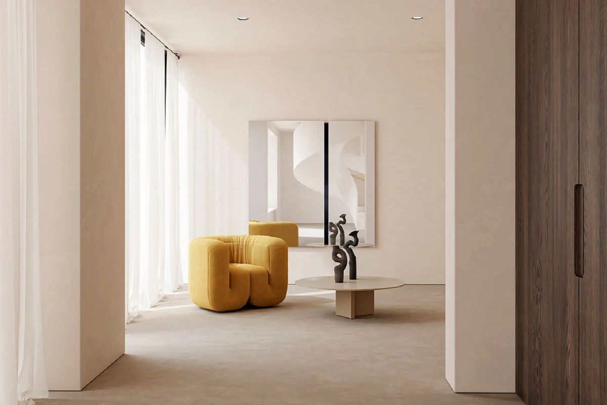 Casa Padrino espejo de pared de lujo negro 150 x 3,5 x A. 150 cm - Espejo de sal¨®n - Espejo de dormitorio - Espejo de armario - Muebles de lujo - Interior de lujo - Calidad de lujo