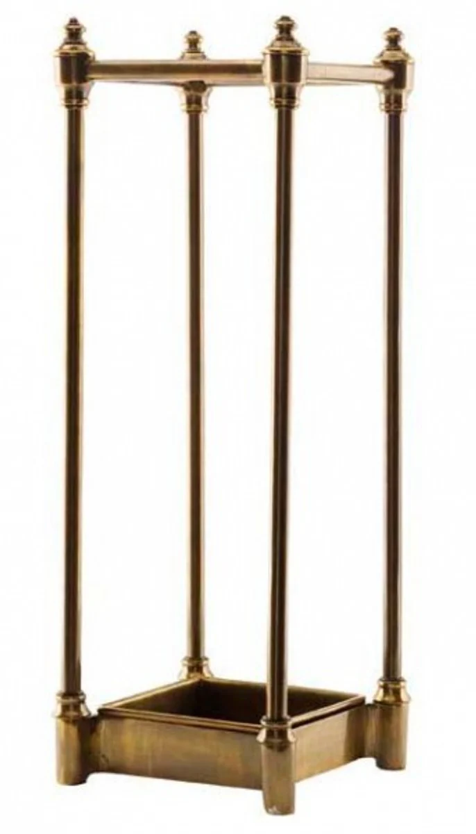 Casa Padrino Luxury Umbrella Stand Antique Brass Finish - Luxury Collection - Brass color